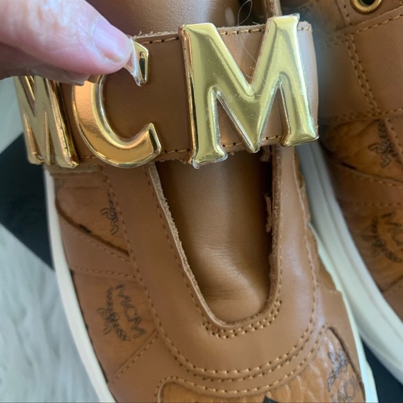 MCM Cognac shoes with box - Picture 2 of 11